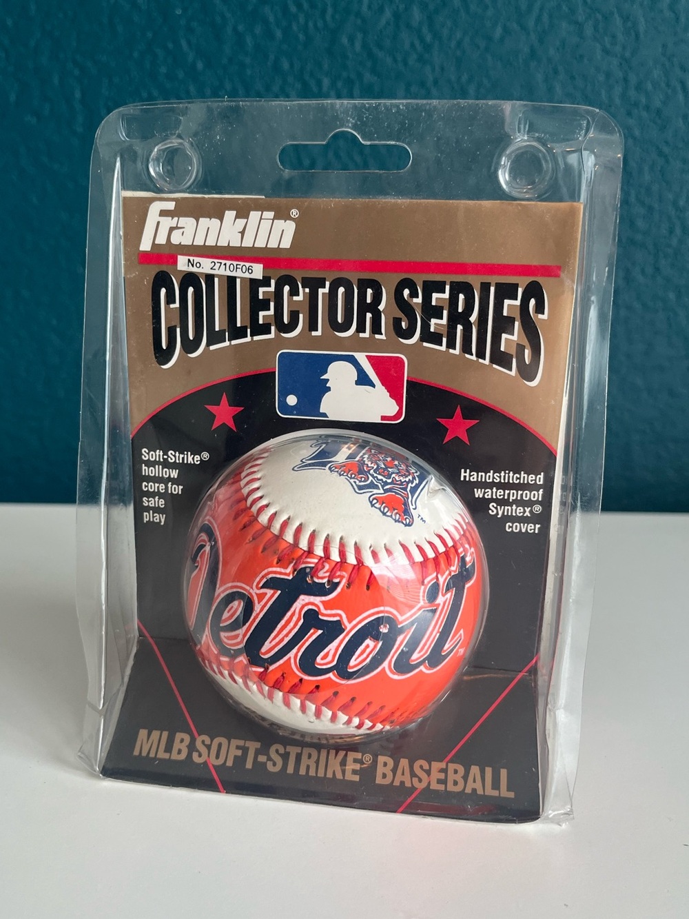 Franklin Collector Series MLB Soft-Strike Detroit Tigers baseball Vintage 1995